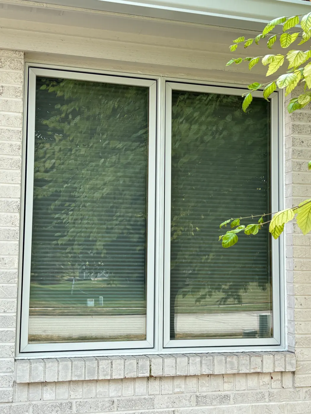 Window replacement documented in Spiceland